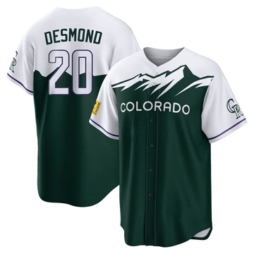 Ian Desmond Signed Colorado Rockies Jersey (Beckett Holo) 2×All